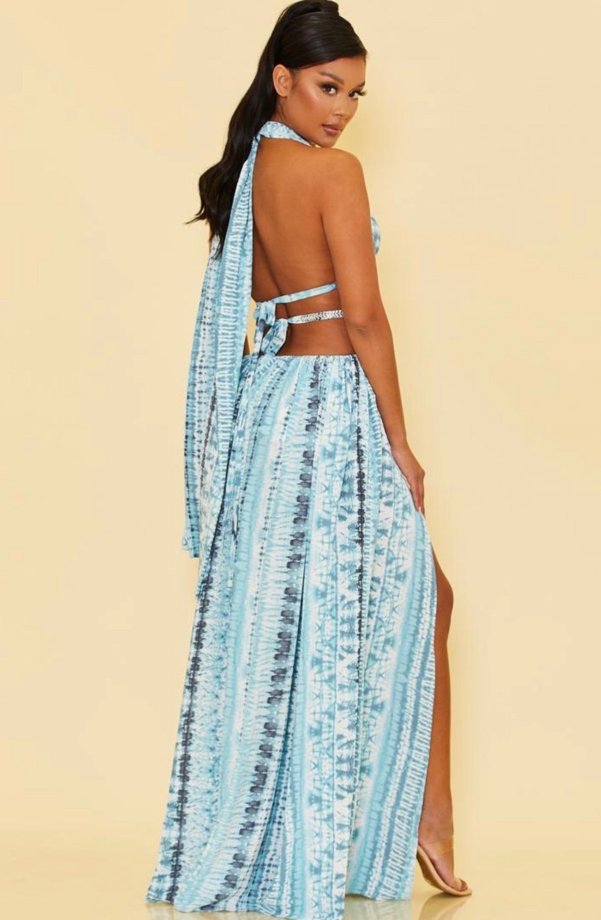 Sky Goddess Maxi Dress – Cómplices Boutique